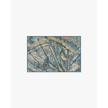 Althea Blue & Green Rug - 60 x 90 cm - All-In-One Rug