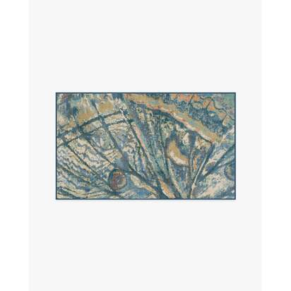 Althea Blue & Green Rug - 90 x 150 cm - All-In-One Rug