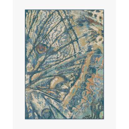 Althea Blue & Green Rug - 150 x 215 cm - All-In-One Rug