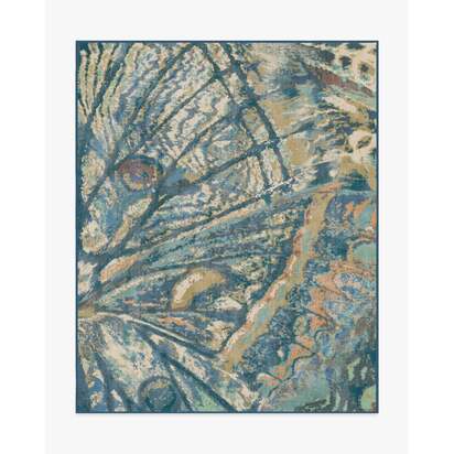 Althea Blue & Green Rug - 200 x 290 cm - All-In-One Rug