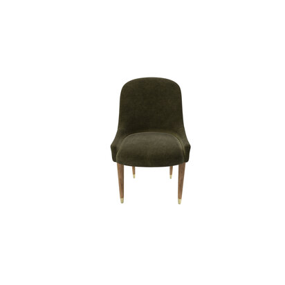 Arabella Dining Chair in Juniper Aquaclean Clever Chenille