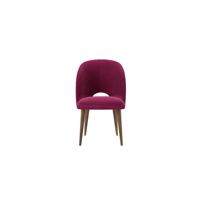 Darcy Dining Chair in Persian Rose Smart Velvet