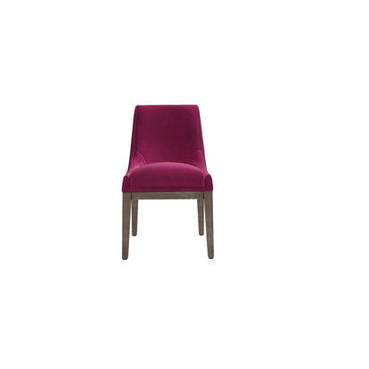 Basil Dining Chair in Persian Rose Smart Velvet