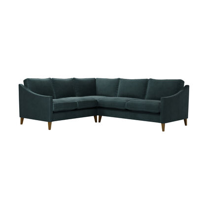 Iggy LHF 2 Seat w RHF 2.5 Seat in Deep Forest Aquaclean Clever Velvet