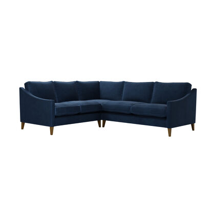 Iggy LHF 2 Seat w RHF 2.5 Seat in Harbour Aquaclean Clever Velvet
