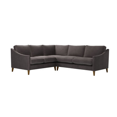 Iggy LHF 2 Seat w RHF 2.5 Seat in Shale Aquaclean Clever Velvet