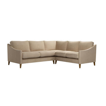 Iggy LHF 2.5 Seat w RHF 2 Seat in Fawn Aquaclean Clever Velvet