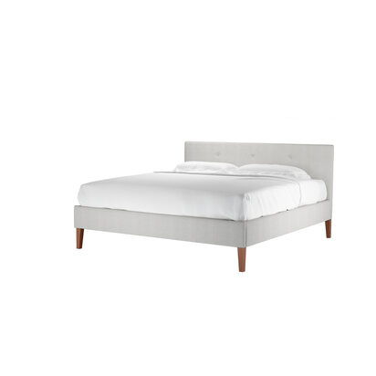 Avery 100cm Super King Bed in Pumice House Basket Weave