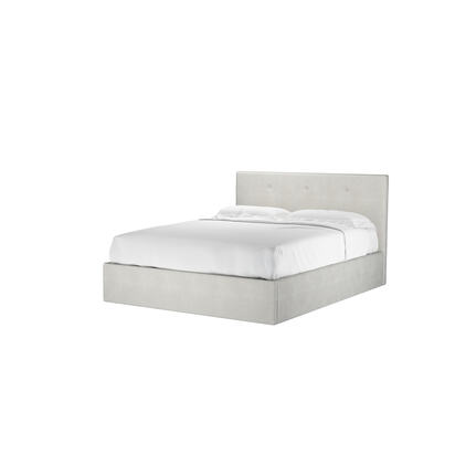 Avery 100cm King Ottoman Bed in Shell Heathland Weave