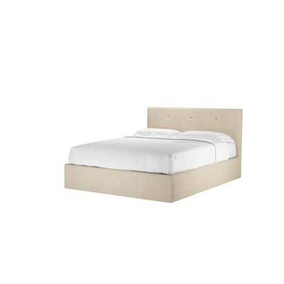 Avery 100cm King Ottoman Bed in Chantilly Aquaclean Clever Chenille