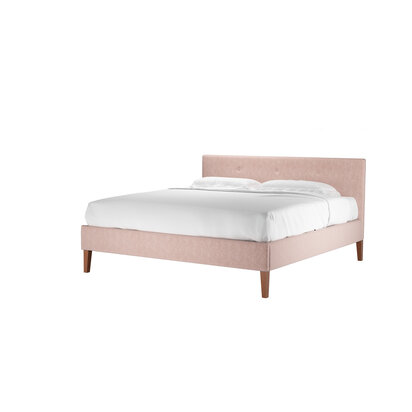 Avery 100cm Super King Bed in Pavilion Pink Brushstroke