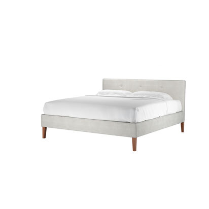 Avery 100cm Super King Bed in Shell Heathland Weave