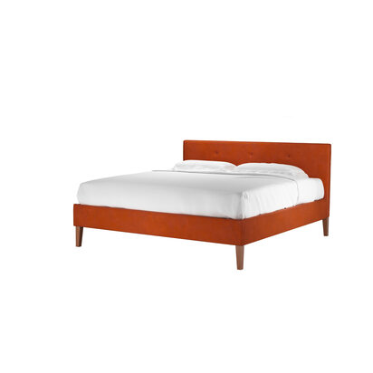 Avery 100cm Super King Bed in Moroccan Spice Smart Velvet