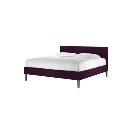 Avery 100cm Super King Bed in Damson Smart Velvet