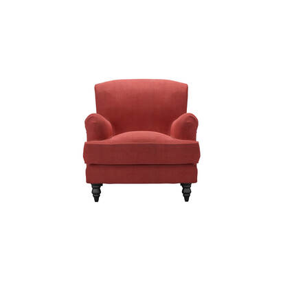 Snowdrop Armchair in Indian Summer Easy Cotton