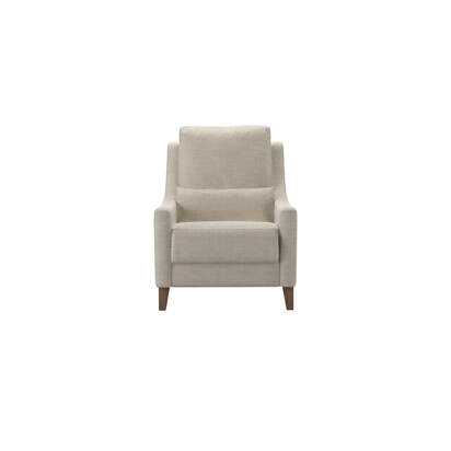 High Back Iggy Recliner Armchair in Jasmine Silky Jacquard Weave