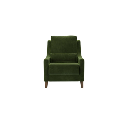 High Back Iggy Recliner Armchair in Valley Smart Velvet