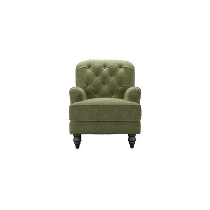 Snowdrop Button Back Small Armchair in Hummingbird House Soft Touch
