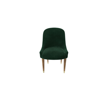 Arabella Dining Chair in Hunter House Velvet