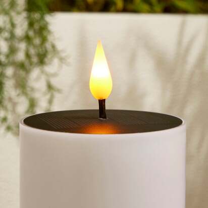 Set of 3 LED Solar Candles