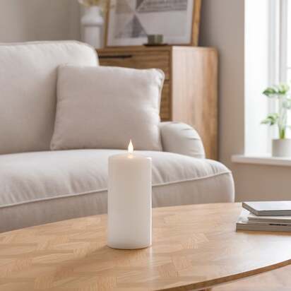 Soft Glow LED Pillar Candle