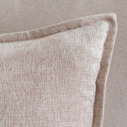 Chenille Square Oxford Cushion