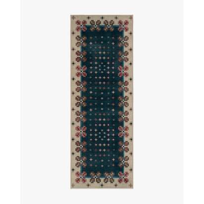 Clove Navy Rug by Anthropologie - 75 x 215 cm - All-In-One Rug