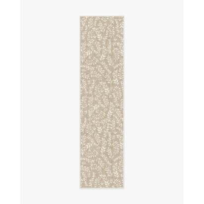 Leland Natural Flatwoven Rug - 75 x 305 cm - Rug + Pad System