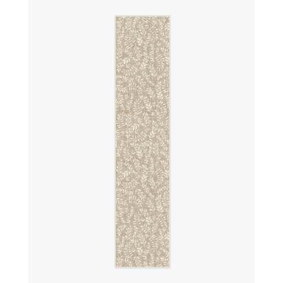 Leland Natural Flatwoven Rug - 75 x 305 cm - Rug + Pad System