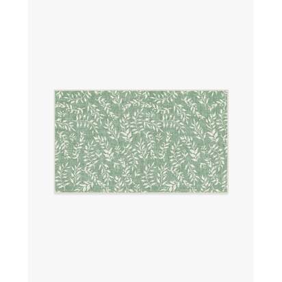 Leland Sage Flatwoven Rug - 90 x 150 cm - Rug + Cushioned Pad System