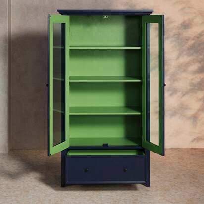 Origin of Colour Laundry Display Cabinet