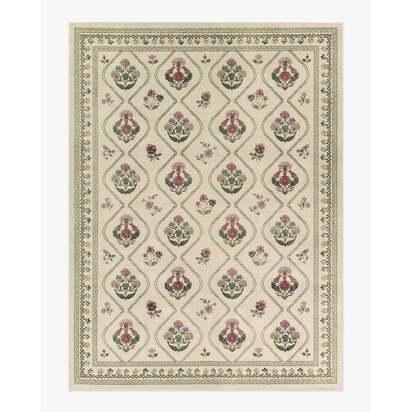 Olivia Cream Rug by Anthropologie - 150 x 215 cm - All-In-One Rug