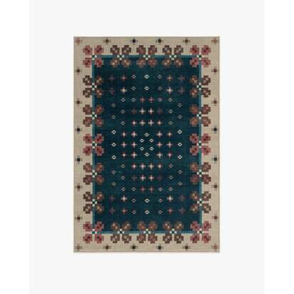 Clove Navy Rug by Anthropologie - 120 x 185 cm - All-In-One Rug