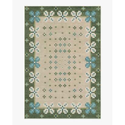 Clove Green Rug by Anthropologie - 200 x 290 cm - All-In-One Rug