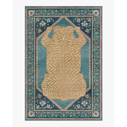 Tigris Blue Rug by Anthropologie - 185 x 275 cm - All-In-One Rug