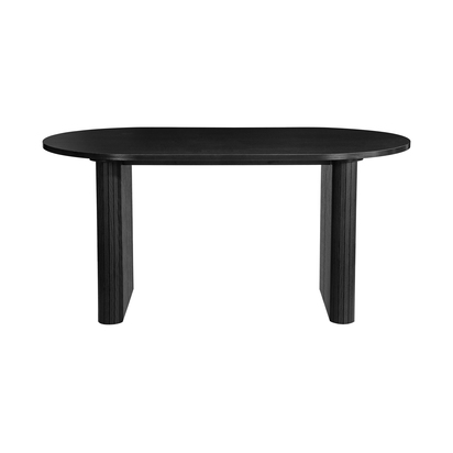 Axel Oval Fluted Dining Table