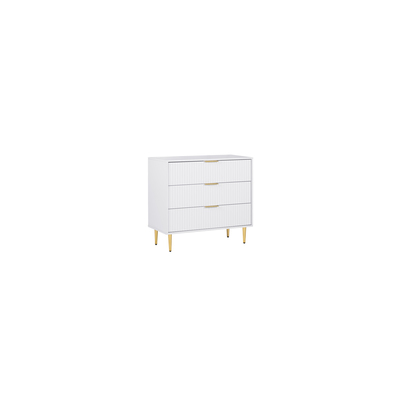 Zara 3 Drawer Fluted Chest