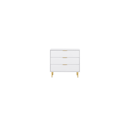 Zara 3 Drawer Fluted Chest