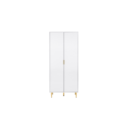 Zara 2 Door Fluted Wardrobe