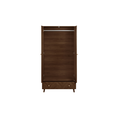 Herringford 2 Door 1 Drawer Wardrobe
