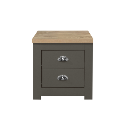 Highgate 2 Drawer Bedside