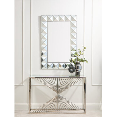 Lidia 3D Effect Rectangular Wall Mirror