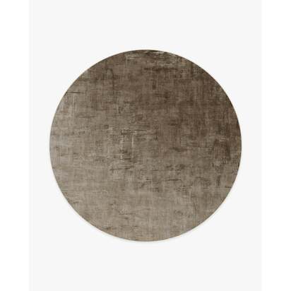 Impasto Natural Flatwoven Rug - 245 Round cm - Rug + Pad System