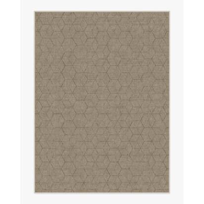 Prisma Natural Stone Flatwoven Rug - 275 x 365 cm - Rug + Cushioned Pad System