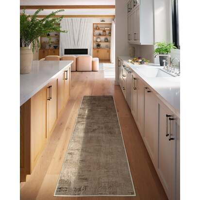 Impasto Natural Flatwoven Rug - 200 x 290 cm - Rug + Pad System