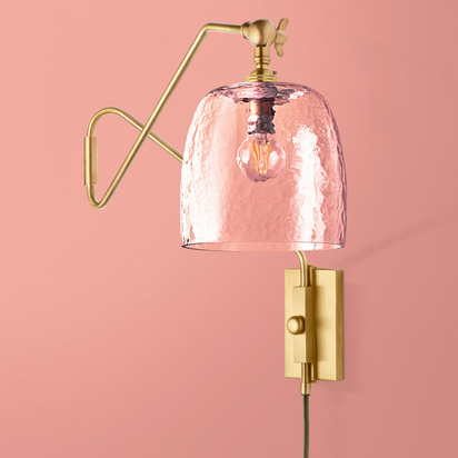 Cooper Wall Fitting in Antique Brass