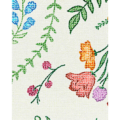 Springtime Lullaby Ivory Multicolour Rug - 200 x 290 cm - All-In-One Rug