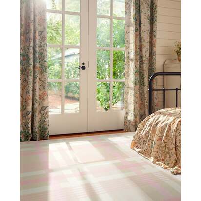 Charming Plaid Pink Rug - 185 x 275 cm - All-In-One Rug