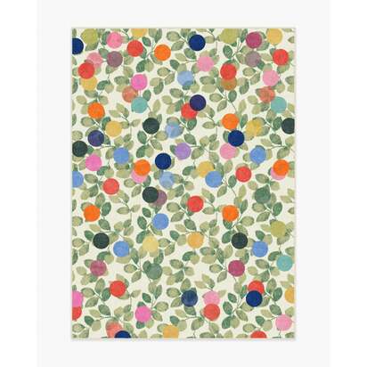 Botanical Whimsy Dots Neutral Rug - 150 x 215 cm - All-In-One Rug