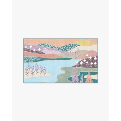 Dreamland Multicolour Pastel Rug - 90 x 150 cm - All-In-One Rug